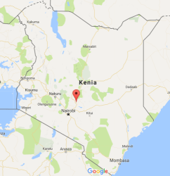 mapka Kenii